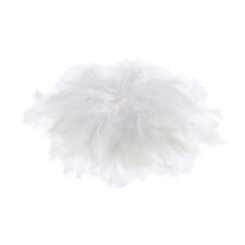 folia Flauschfedern 100 g weiß