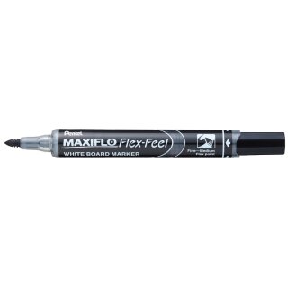 Pentel Whiteboard-Marker MAXIFLO Flex-Feel schwarz