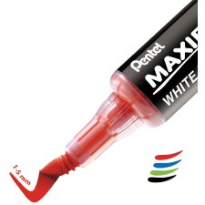 Pentel Whiteboard-Marker MAXIFLO Flex-Feel rot