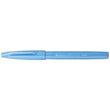 PentelArts Faserschreiber Brush Sign Pen hellblau
