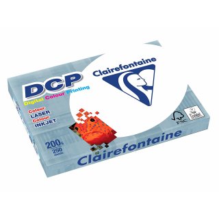 Clairalfa Multifunktionspapier DCP DIN A4 200 g/qm weiß 250 Blatt