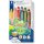 STAEDTLER Hexagonal-Buntstift Noris junior 6er Kartonetui + Spitzer