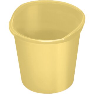 helit Papierkorb "the joy" PP 13 Liter gelb