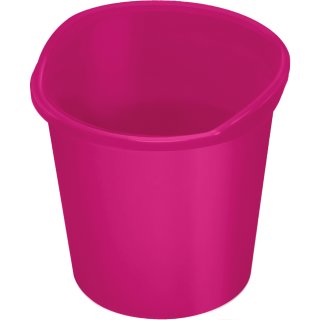 helit Papierkorb "the joy" PP 13 Liter pink