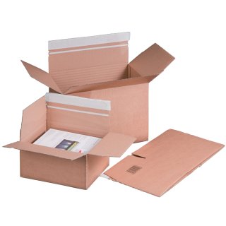 smartboxpro Blitzbodenkarton (B)160 x (T)130 mm SK braun (Preis pro Stück)