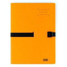 ELBA Dokumentenmappe CLIPN GO DIN A4 aus Karton gelb
