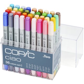 COPIC Hobbymarker ciao 36er Set C
