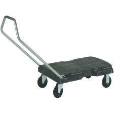 Rubbermaid Transportwagen Triple Trolley grau