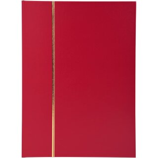 EXACOMPTA Briefmarkenalbum 170 x 225 mm rot 32 Seiten