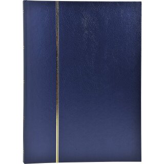 EXACOMPTA Briefmarkenalbum 225 x 305 mm blau 48 Seiten