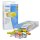 RAPESCO Foldback-Klammern (B)19 mm Smiley farbig sortiert 80 Stück