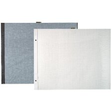 EXACOMPTA Schraubalbum-Einlagen 360 x 285 mm weiß