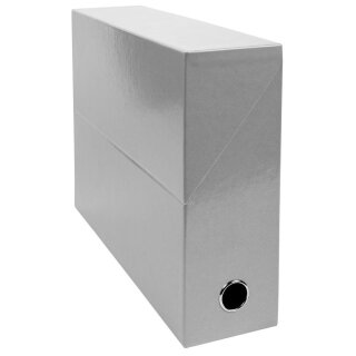 EXACOMPTA Archivbox Iderama Karton 90 mm grau