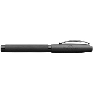 FABER-CASTELL Füllhalter Essentio Aluminium schwarz EF