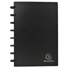 EXACOMPTA Visitenkarten Ringbuch DIN A5 schwarz