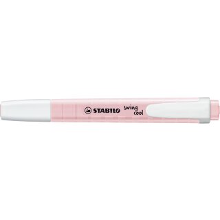 STABILO Textmarker swing cool Pastel Edition pastellrot