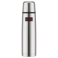 THERMOS Isolierflasche Light & Compact silber 1 Liter...