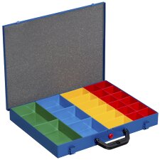allit Metall-Kleinteilekoffer EuroPlus Pro M 44L-23 blau...
