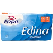 Fripa Toilettenpapier Edina 2-lagig hochweiß 8...
