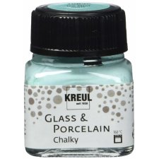KREUL Glas- und Porzellanfarbe Chalky Ice Mint 20 ml im Glas