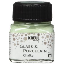 KREUL Glas- und Porzellanfarbe Chalky Rosemary Green 20...