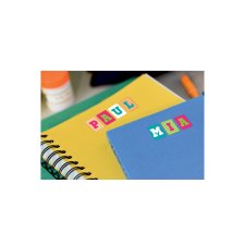 AVERY Zweckform Buchstaben-Etiketten farbig sortiert 2 Blatt à 35 Sticker