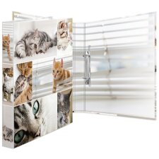 HERMA Ringbuch "Animals" Katzen DIN A4 2-Ring...