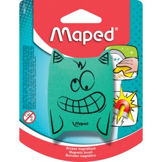 Maped Tafelschwamm "Monster" magnetisch zufällige Farbe (1 Stück)