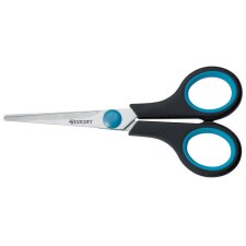 WESTCOTT Schere Easy Grip Länge: 140 mm blau/schwarz