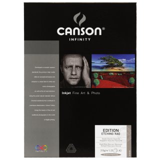 CANSON INFINITY Fotopapier Edition Etching Rag 310 g/qm A4