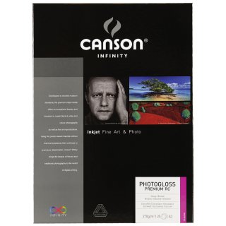 CANSON INFINITY Fotopapier "PhotoGloss Premium RC" A3 25 Blatt