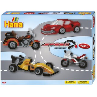 Hama Bügelperlen midi "Speed" Geschenkpackung 5,0 mm 4.000 Bügelperlen