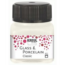 KREUL Glas- und Porzellanfarbe Classic elfenbein 20 ml