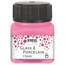 KREUL Glas- und Porzellanfarbe Classic rosa 20 ml