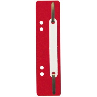 EXACOMPTA Heftstreifen 35 x 150 mm PP rot 25 Stück