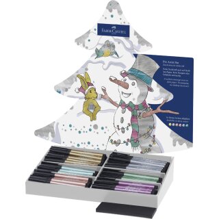FABER-CASTELL Tuschestift PITT artist pen 90er Display