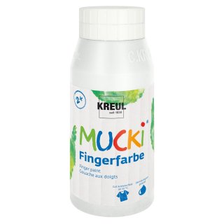 KREUL Fingerfarbe "MUCKI" weiß 750 ml