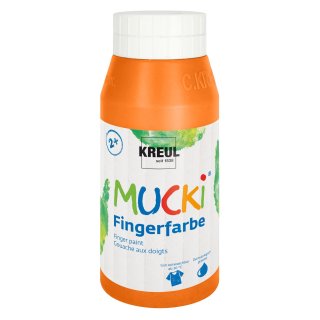 KREUL Fingerfarbe "MUCKI" orange 750 ml
