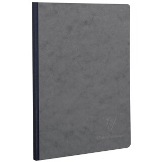 Clairefontaine Notizbuch AGE BAG DIN A5 blanko grau blanko 96 Blatt