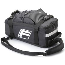 FISCHER Fahhrad-Gepäckträgertasche 2in1 schwarz