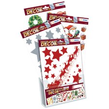 HERMA Weihnachts-Fensterbilder im Thekendisplay 45 Packungen