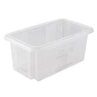 keeeper Aufbewahrungsbox "emil" 7 Liter natur-transparent