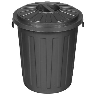 keeeper Abfalltonne "Maxi-Tonne" mit Deckel 23 Liter graphite