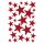 HERMA Weihnachts-Sticker MAGIC "Sterne rot" glittery 1 Blatt à 26 Sticker