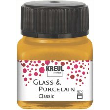 KREUL Glas- und Porzellanfarbe Classic gold 20 ml
