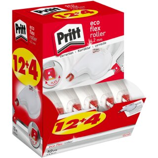 Pritt Korrekturroller Eco Flex 16er Multipack 4,2 mm x 10 m