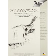 folia Skizzenblock DIN A3 120 g/qm 50 Blatt