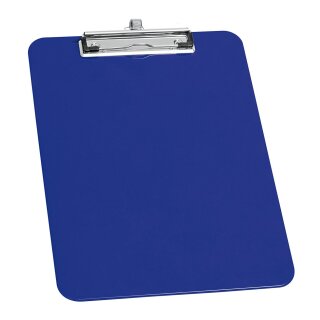 WEDO Klemmbrett DIN A4 aus Polystyrol blau