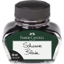 FABER-CASTELL Tinte im Glas schwarz Inhalt: 30 ml