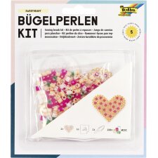 folia Bügelperlen Starter Set LOVE - Herz